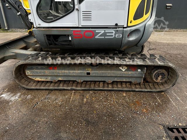 Mini excavator WACKER Neuson 50Z3 Minibagger TieflΓΆffel 2800 std.