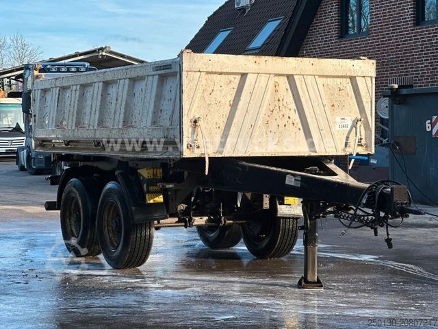 Driezijdige kipperaanhanger MEILLER F.X. MZDA 18/21 Tandem-Achse