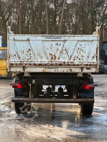 Driezijdige kipperaanhanger MEILLER F.X. MZDA 18/21 Tandem-Achse