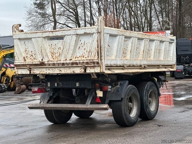 Driezijdige kipperaanhanger MEILLER F.X. Meiller MZDA 18/21 Tandem-Achse