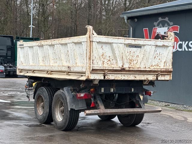 Driezijdige kipperaanhanger MEILLER F.X. Meiller MZDA 18/21 Tandem-Achse