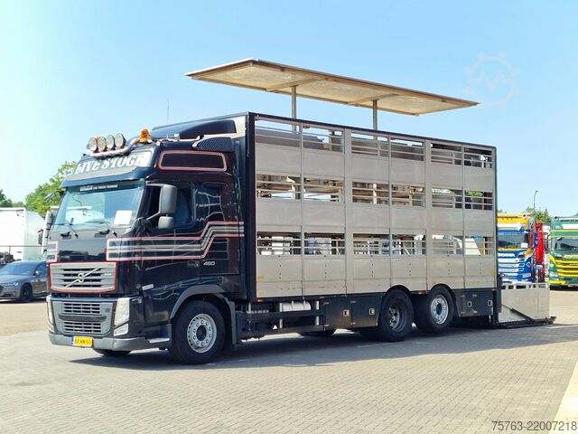 Přeprava dobytka Volvo FH 460 Berdex 3 deck livestock - Loadlift - Lif...