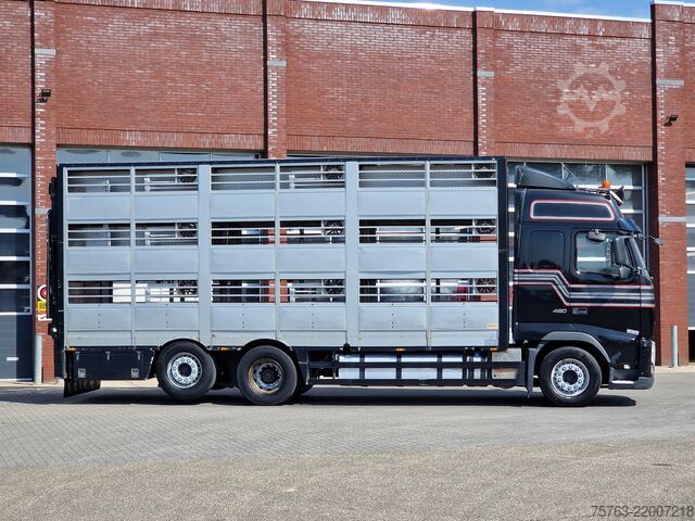Přeprava dobytka Volvo FH 460 Berdex 3 deck livestock - Loadlift - Lif...