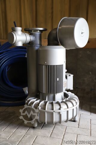 Bomba de vácuo Gebr. Becker GmbH Luftgeläse DN 100/ PN16