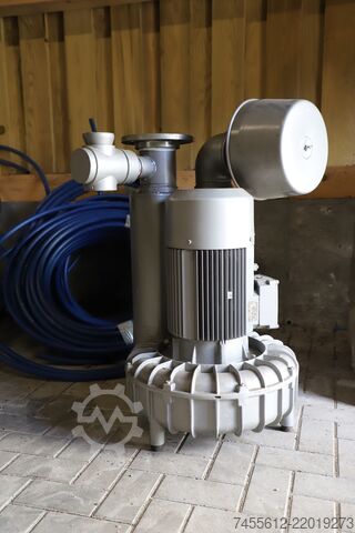 Bomba de vácuo Gebr. Becker GmbH Luftgeläse DN 100/ PN16