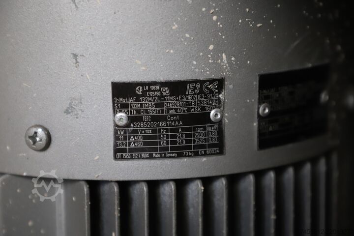 Bomba de vácuo Gebr. Becker GmbH Luftgeläse DN 100/ PN16