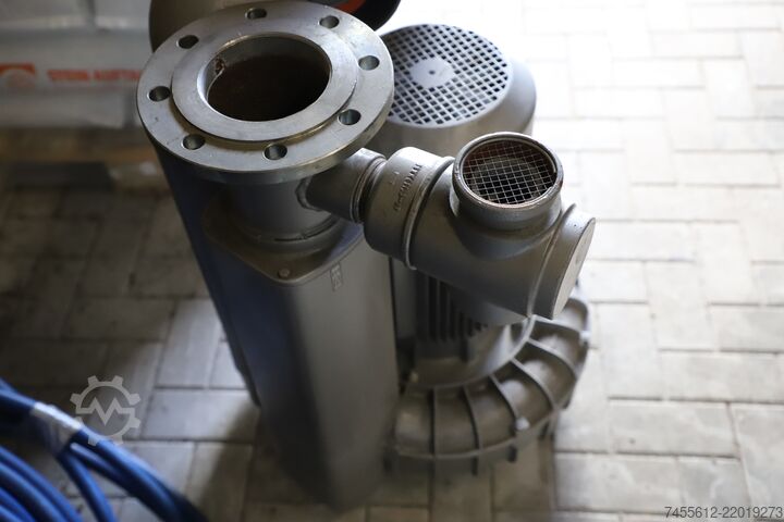 Bomba de vácuo Gebr. Becker GmbH Luftgeläse DN 100/ PN16