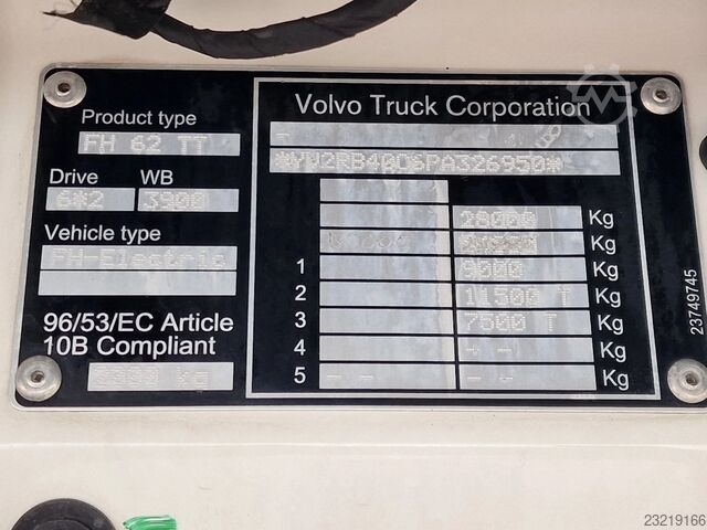 Volvo FH 540 Electric - Globetrotter XL - 540KW - 3.90 WB - Full air - sliding 5th wheel Volvo FH 540 Electric - Globetrotter XL - 540KW - 3.9...