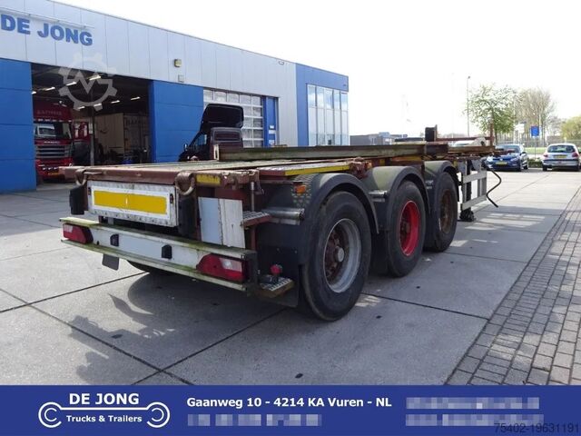 Transportul de containere LAG Container Chassis / 20-30FT / BPW + Disc