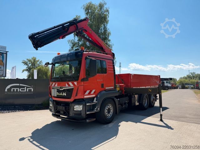 Autolaadkraan MAN TGS 26.420 6x2 Kipper KRAN Greifer lift/lenk AHK