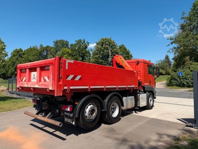 Autolaadkraan MAN TGS 26.420 6x2 Kipper KRAN Greifer lift/lenk AHK