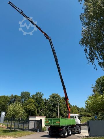 Kiepwagen MAN TGS 33.440 6x4 KRAN 28m FUNK+Jib+Seilwinde 5./6.