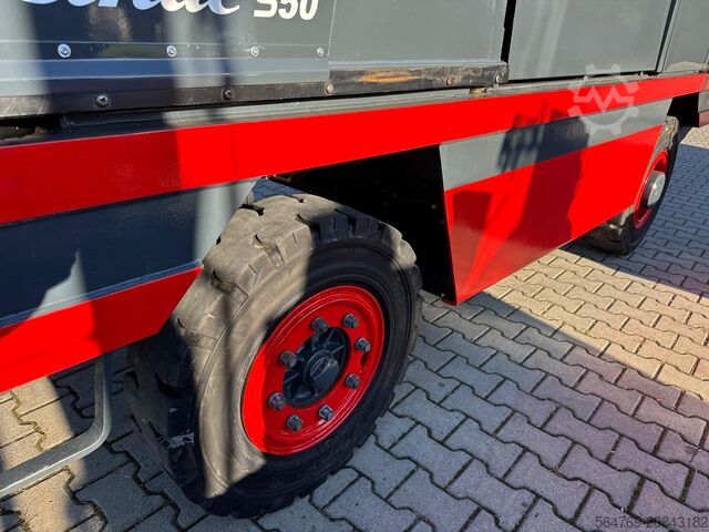 Oldalsó targonca Linde S50 //Duplex 4850 mm //