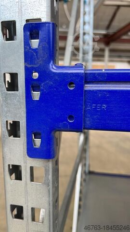 Stativ med bredt spænd SSI Schäfer Kolli Durchlaufregal