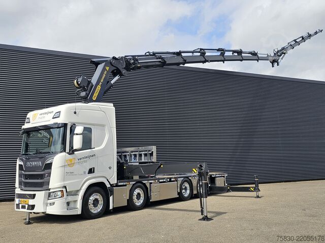Laadplatform Scania R590 8x2*6 / TREKKER / PALFINGER PK 92002 - JIB...