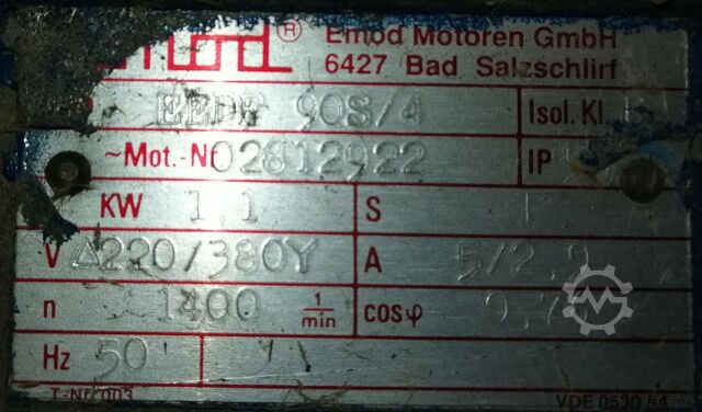 Schroefroefroerwerk Geppert Rührtechnik SPF 4 /1.1