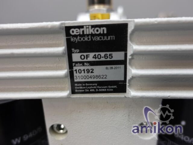 Łopatkowa pompa próżniowa Leybold Trivac D 40 B