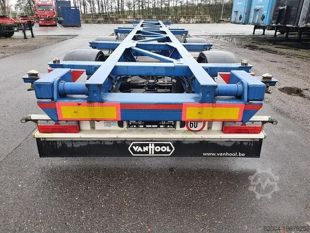 Transport de conteneurs Van Hool A2C001 | container CHASSIS| 55 foot | 55 foot p...