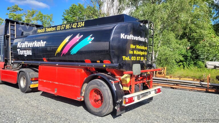 Tankauflieger Willig 1 Achs Tankauflieger 24.000 Liter 4 Kamm