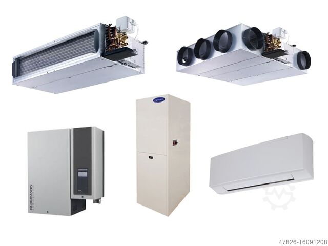 Kølemaskine / fan coil enhed Carrier & CIAT 42NL, WM, 42NH, etc. Fan coil units