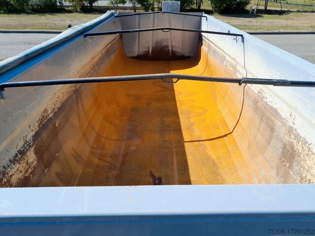 Kippers oplegger WIELTON Strong Master 3-Achs Stahlmulde 26 cbm