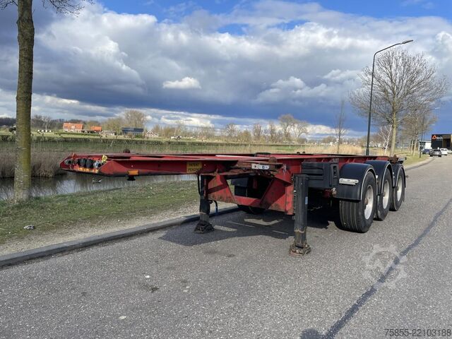 Transport kontenerowy Van Hool Tankcontainerchassis 20 FT / Disc / ADR