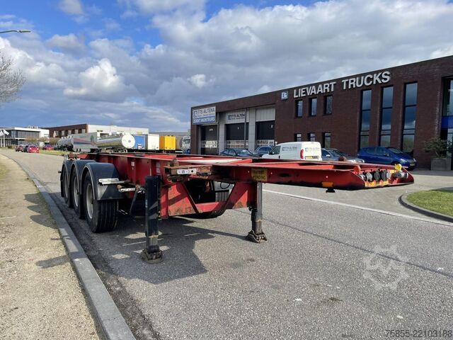 Transport kontenerowy Van Hool Tankcontainerchassis 20 FT / Disc / ADR