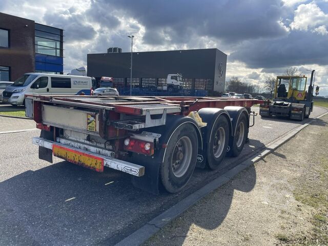Transport kontenerowy Van Hool Tankcontainerchassis 20 FT / Disc / ADR