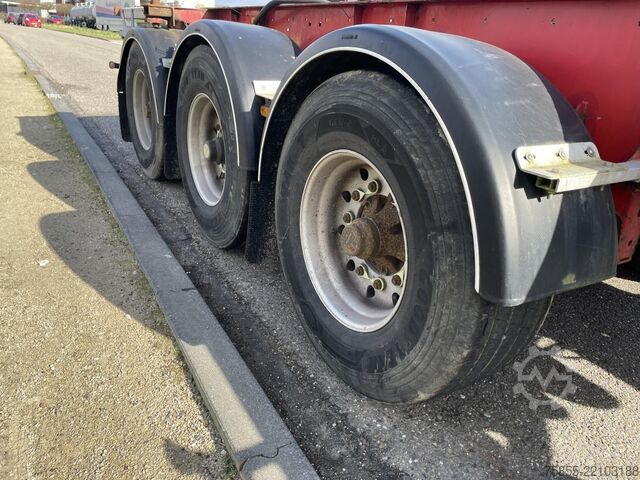 Transport kontenerowy Van Hool Tankcontainerchassis 20 FT / Disc / ADR