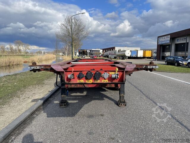 Transport kontenerowy Van Hool Tankcontainerchassis 20 FT / Disc / ADR