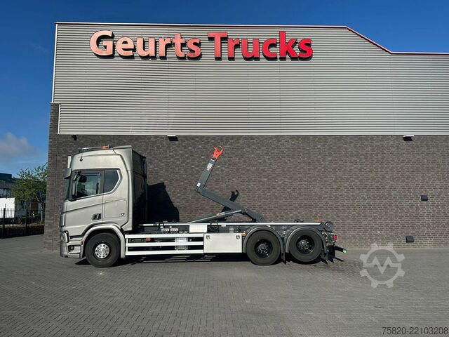 System ramion hakowych Scania R660 6X2 VDL S-21-6400 HAAKARM / ABROLLKIPPER/ ...