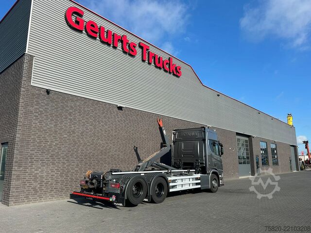 System ramion hakowych Scania R660 6X2 VDL S-21-6400 HAAKARM / ABROLLKIPPER/ ...