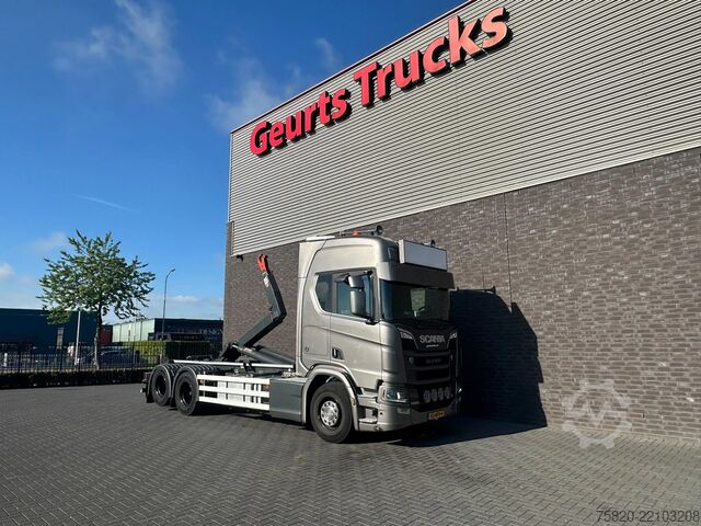 System ramion hakowych Scania R660 6X2 VDL S-21-6400 HAAKARM / ABROLLKIPPER/ ...