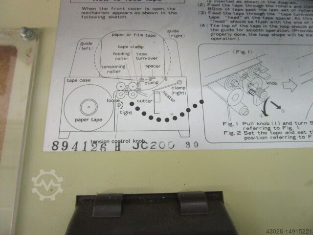 WRAPPING MACHINE TANNER JC200 80