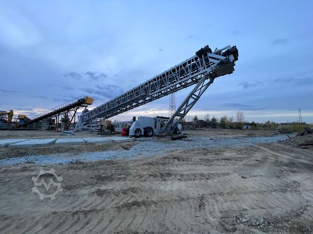 Frantoio per detriti Polygonmach 1400x60000mm Radial  Telescopic stacker