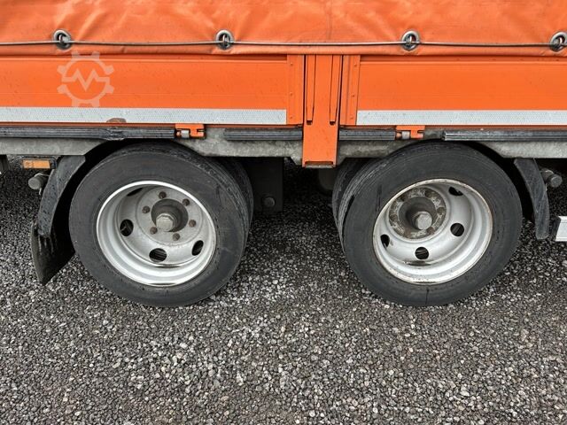 Naczepa niskopodwoziowa Stürenberg Stürenberg Tandem Tieflader Plane Spriegel Rampen