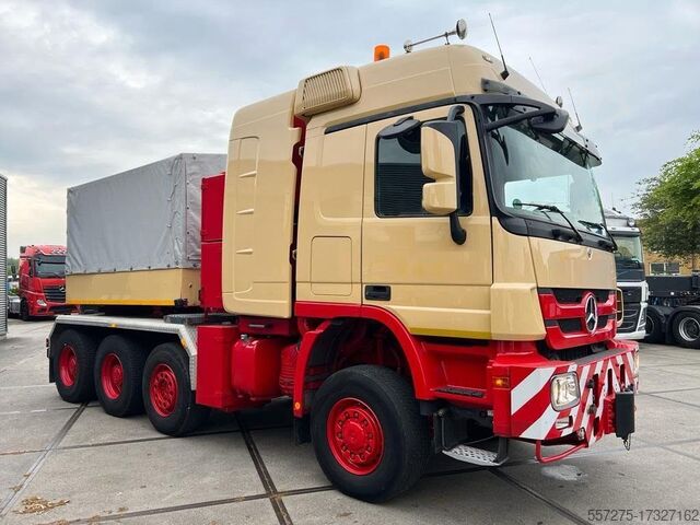 Zware belasting Mercedes-Benz Actros 4160 8x6/4 + Ballast Box