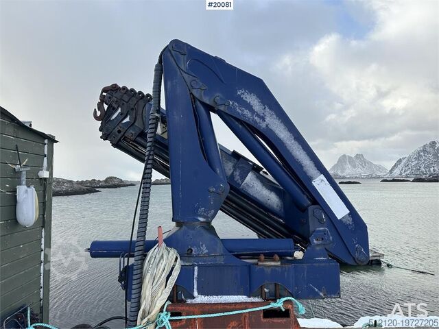 Żuraw Palfinger PK 14080 C z pompą hydrauliczną Palfinger PK 14080 C crane w/ hydraulic pump