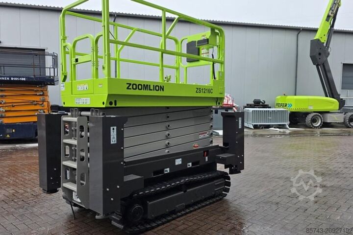 Elevador de tijera Zoomlion ZS1216C NEW / UNUSED, Valid Inspection, *Guarantee