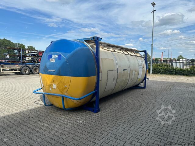 Conteneur-citerne UBH INTERNATIONAL 34.570L / 1-comp. / 4 BAFFLES / 20FT swapbody /...