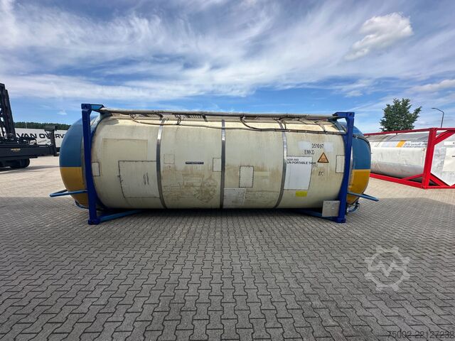 Conteneur-citerne UBH INTERNATIONAL 34.570L / 1-comp. / 4 BAFFLES / 20FT swapbody /...