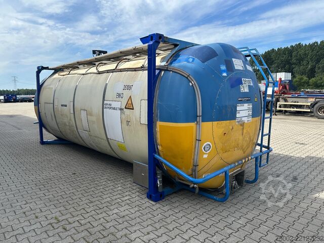 Conteneur-citerne UBH INTERNATIONAL 34.570L / 1-comp. / 4 BAFFLES / 20FT swapbody /...