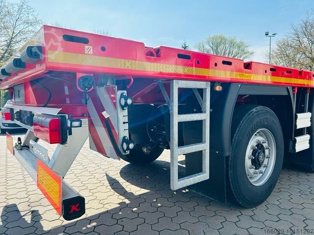 Semirimorchio con piattaforma di lavoro KÄSSBOHRER Maxima SPAX Tele HD Plattform Auflieger