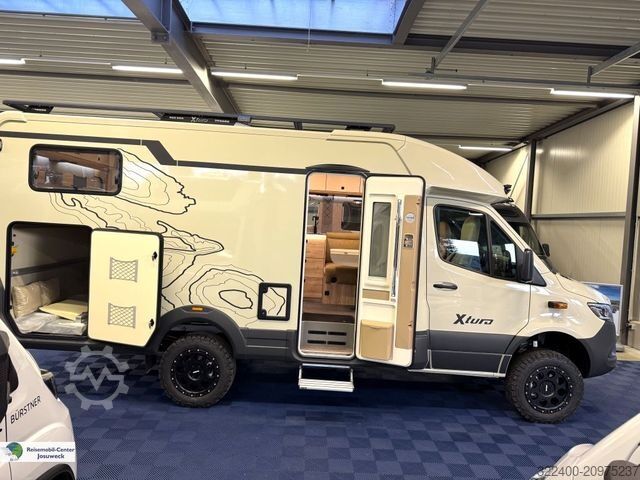 Ημιενσωματωμένο αυτοκινούμενο τροχόσπιτο EURAMOBIL Xtura 686 EF Timberline Dieselheizung