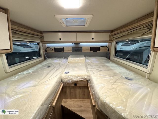 Ημιενσωματωμένο αυτοκινούμενο τροχόσπιτο EURAMOBIL Xtura 686 EF Timberline Dieselheizung