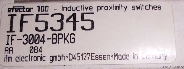 Induktiv givare IFM IF5345