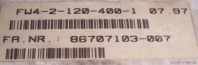 Frequentiemonitor SEG FW4-2-120-400-1