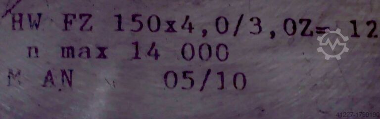 Pilový kotouč 12 kusů Stahl Verschiedene Grössen