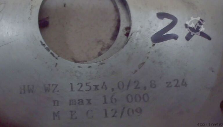 Pilový kotouč 12 kusů Stahl Verschiedene Grössen