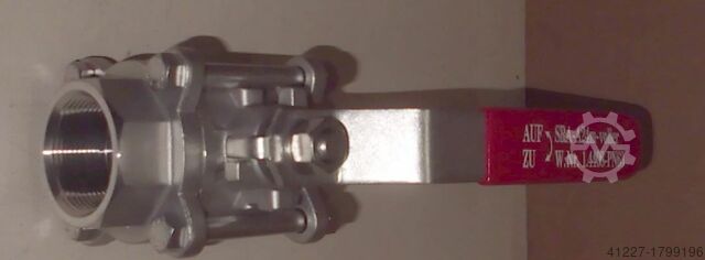 Kugelhahn Innengewinde Edelstahl DN40 R 1 1/2 Zoll